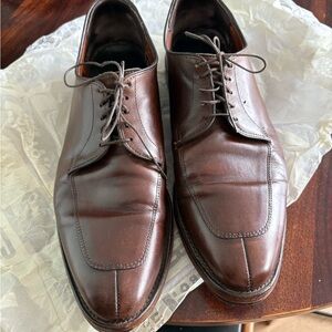 Allen Edmonds Dark Brown Leather Oxfords
